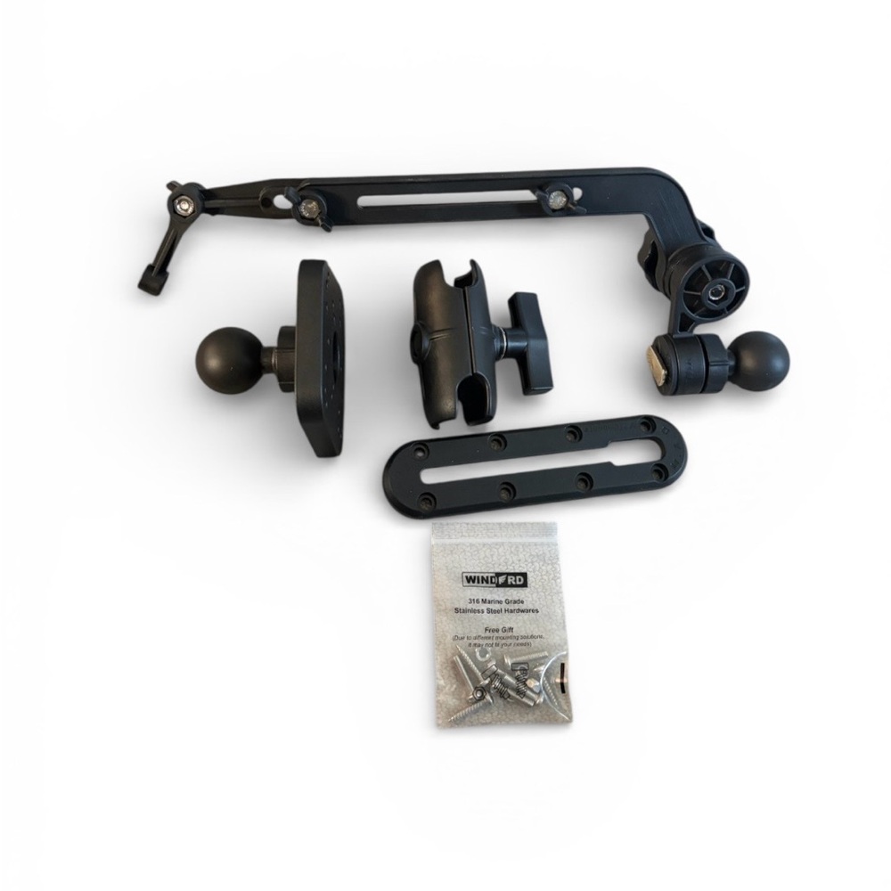 Windfrd Fish Finder mount 1.5” Ball Base NIB